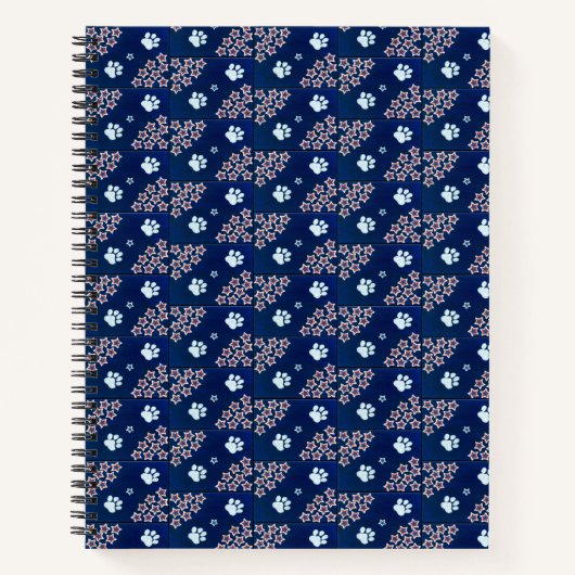 USA-Flagge Notizblock (Vorderseite)