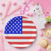 USA-Flagge Pappteller (Party)
