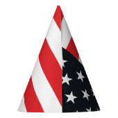 USA-Flagge Partyhütchen (Rückseite)