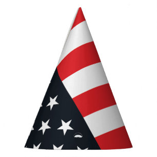 USA-Flagge Partyhütchen