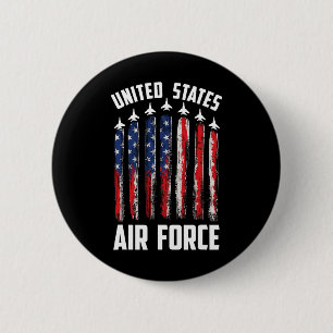 USA-Flagge Patriotisch 4. Juli Männer Vereinigte S Button