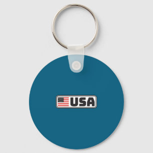 Usa-Flagge Patriotische Amerikaner Stolz Schlüsselanhänger