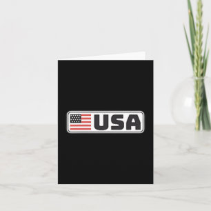 USA-Flagge Patriotische Amerikaner Stolz Vereinigt Karte