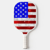 USA-Flagge Pickleball Schläger (Vorderseite)