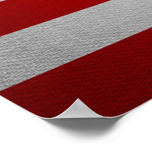 USA-Flagge Poster (Ecke)