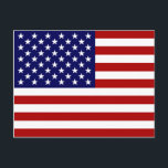 USA-Flagge Postkarte<br><div class="desc">USA-Flagge</div>