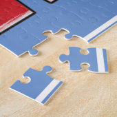 USA-Flagge Puzzle (Seite)