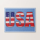 USA-Flagge Puzzle (Horizontal)