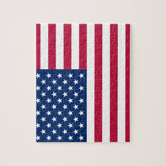 usa-Flagge Puzzle (Vertikal)