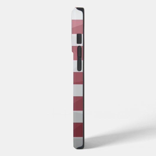 USA Flagge Red White Blue America Geometric Mesh Case-Mate iPhone Hülle (Rückseite / Links)