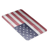 USA Flagge Red White Blue America Geometric Mesh Magnet (Rechte Seite)