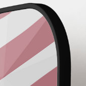 USA Flagge Red White Blue America Geometric Mesh Pickleball Schläger (Linke Seite)