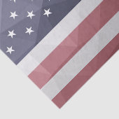 USA Flagge Red White Blue America Geometric Mesh Seidenpapier (Ausschnitt)
