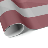 USA-Flagge Red White Blue Geometric Mesh Pattern Geschenkpapier (Rolleneckpunkt)