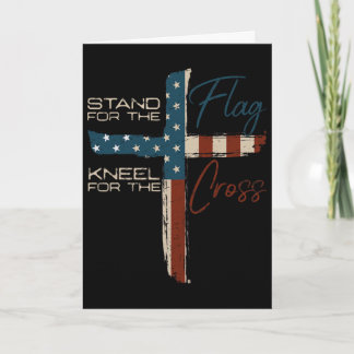 USA-Flagge Religiöser Zitat 4. Juli Christlicher G Karte