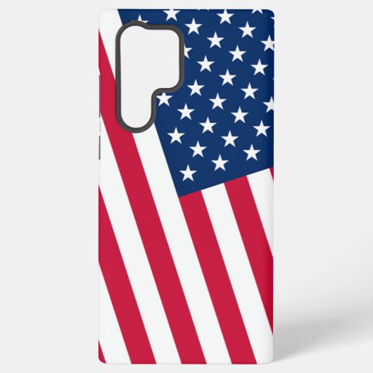 USA-Flagge Samsung Galaxy Hülle (Rückseite)