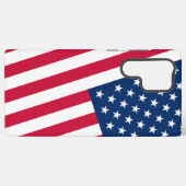 USA-Flagge Samsung Galaxy Hülle (Rückseite (Horizontal))