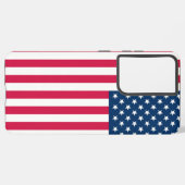 USA-Flagge Samsung Galaxy Hülle (Rückseite (Horizontal))