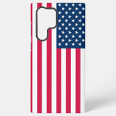 USA-Flagge Samsung Galaxy Hülle (Rückseite)