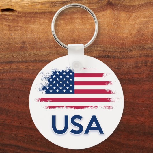 USA-Flagge Schlüsselanhänger (Vorderseite)