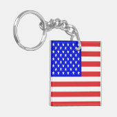 USA-Flagge Schlüsselanhänger (Vorderseite links)