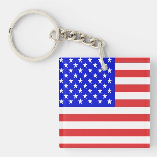 USA-Flagge Schlüsselanhänger (Vorderseite)