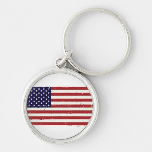 USA-Flagge Schlüsselanhänger (Vorne)