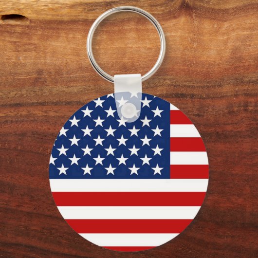 USA-Flagge Schlüsselanhänger (Vorderseite)