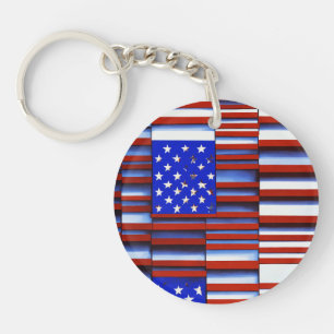 USA-Flagge Schlüsselanhänger