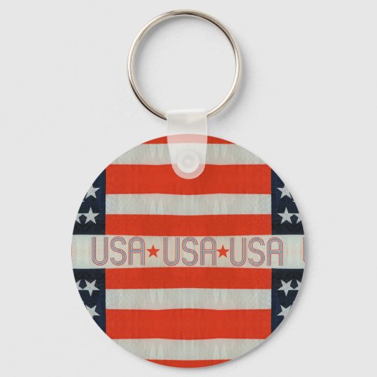 USA-Flagge Schlüsselanhänger (Vorderseite)