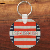 USA-Flagge Schlüsselanhänger (Vorderseite)