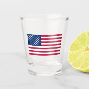 USA-Flagge Schnapsglas