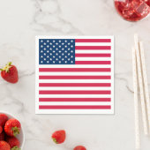 USA-Flagge Serviette (Beispiel)