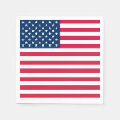USA-Flagge Serviette (Vorderseite)