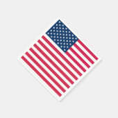 USA-Flagge Serviette (Ecke)
