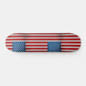 USA-Flagge Skateboard (Horizontal)