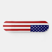 USA-Flagge Skateboard (Horizontal)