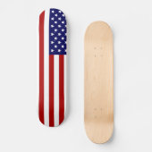 USA-Flagge Skateboard (Vorderseite)
