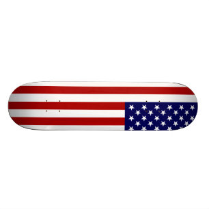 USA-Flagge Skateboard