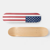 USA-Flagge Skateboard (Horizontal)