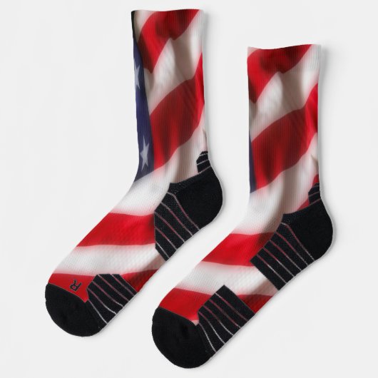 USA-Flagge Socken (Links)