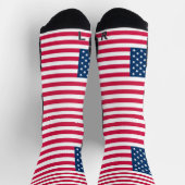 USA-Flagge Socken (Oben)