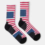 USA-Flagge Socken (Rechts)