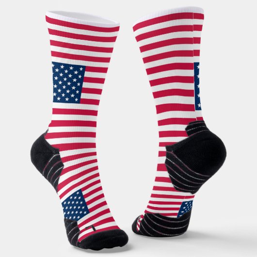 USA-Flagge Socken (Gewinkelt)