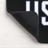 USA-Flagge Softll-Tasche Team-Jersey-Geschenk Ober Mousepad (Ecke)