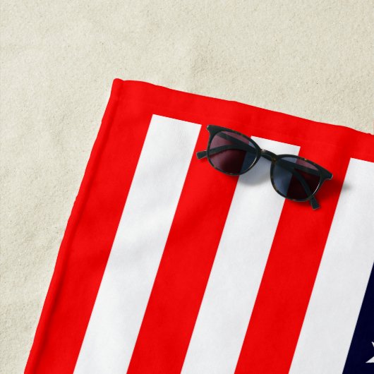 USA-Flagge Strandtuch (Beispiel)