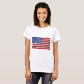 usa-Flagge T-Shirt (Vorne ganz)