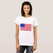 USA-Flagge T-Shirt (Vorne ganz)