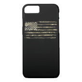 USA-Flagge-Tarnungs-patriotischer Veteran Case-Mate iPhone Hülle (Rückseite)