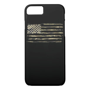 USA-Flagge-Tarnungs-patriotischer Veteran Case-Mate iPhone Hülle